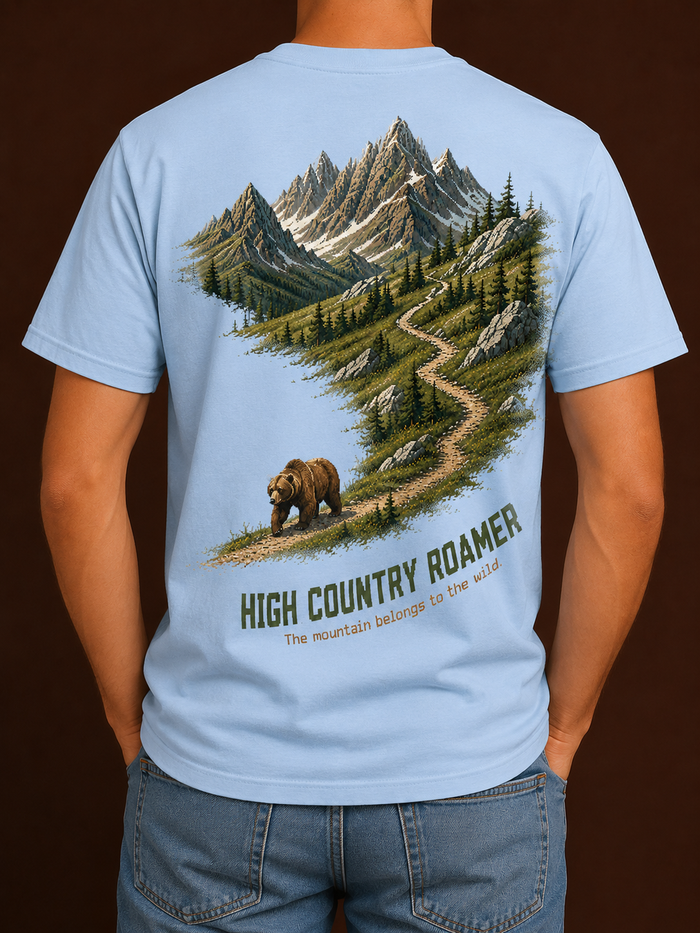 High Country Roamer - Mountain Graphic Tee