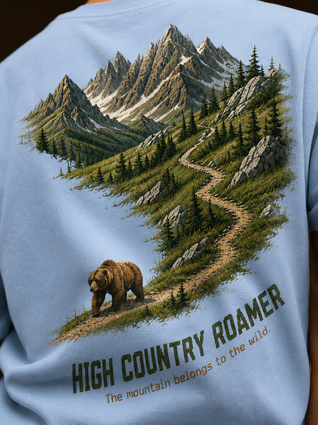 High Country Roamer - Mountain Graphic Tee